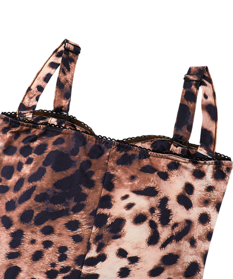 Leopard Print Jumpsuit