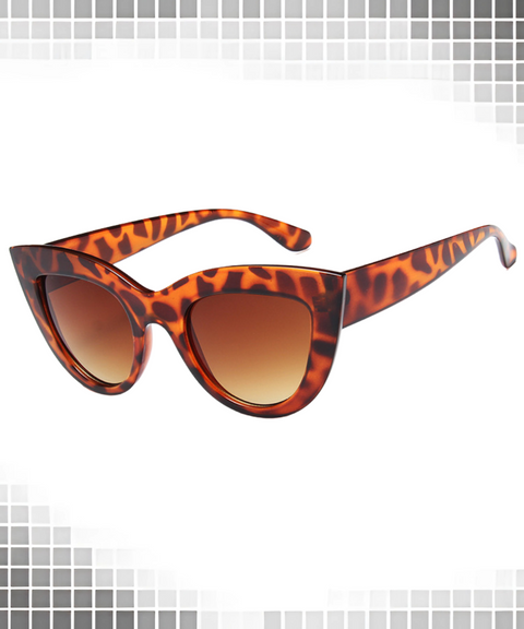 Oversized Cat-Eye Sunglasses