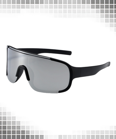 Oversized Tech-Style Sunglasses