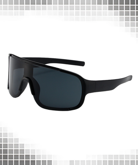 Oversized Tech-Style Sunglasses
