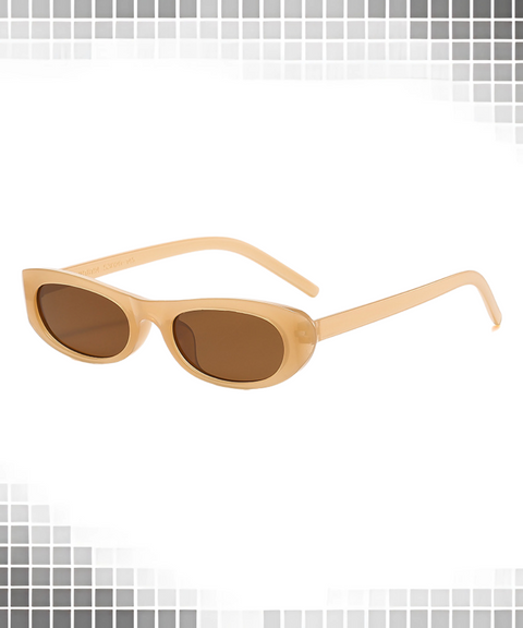 Oval Frame Sunglasses