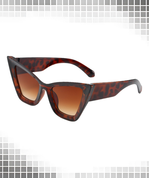 Oversized Cat-Eye Sunglasses