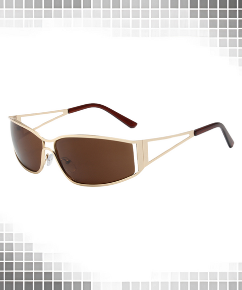 Metal Cut-Out Sunglasses