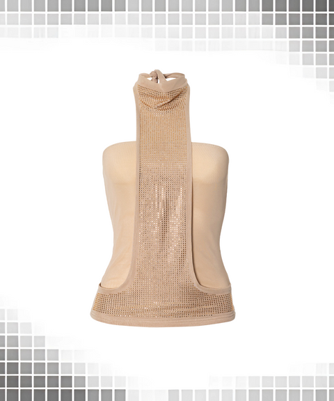 Sequin Rhinestone Vest