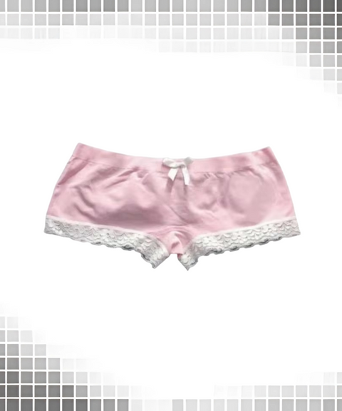 Lace Low-waist Shorts