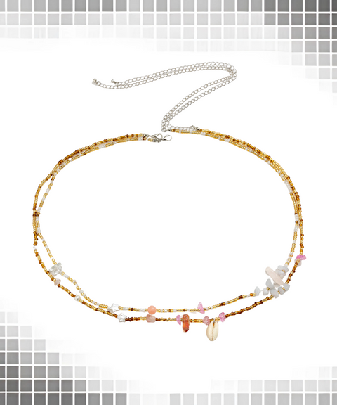 Double Shell Waist Chain
