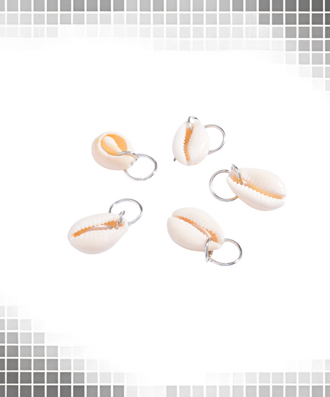 Bohemian Braided Shell Hair Buckle