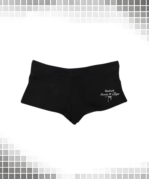 Low-waisted Slim Shorts
