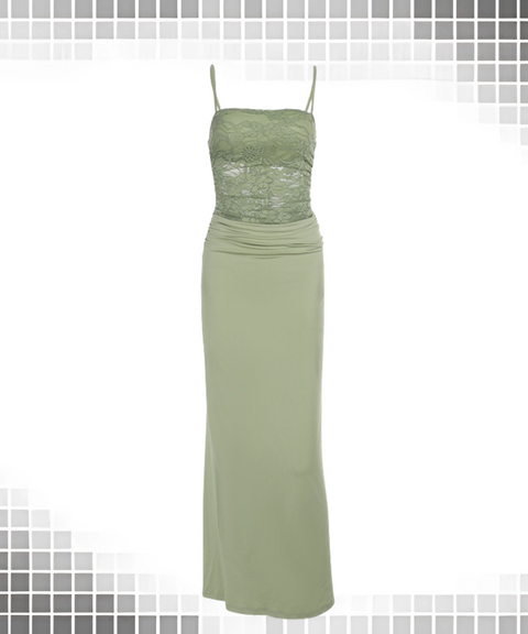 Lace Suspender Dress