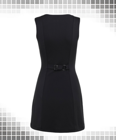 Solid Color Dress