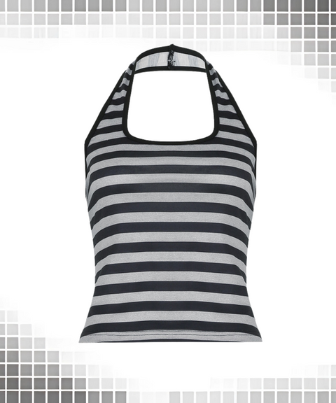 Diamond Striped Tank Top