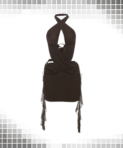 Sleeveless Hip Dress