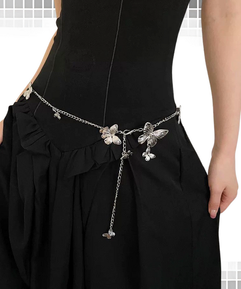 Metallic Chain Belt