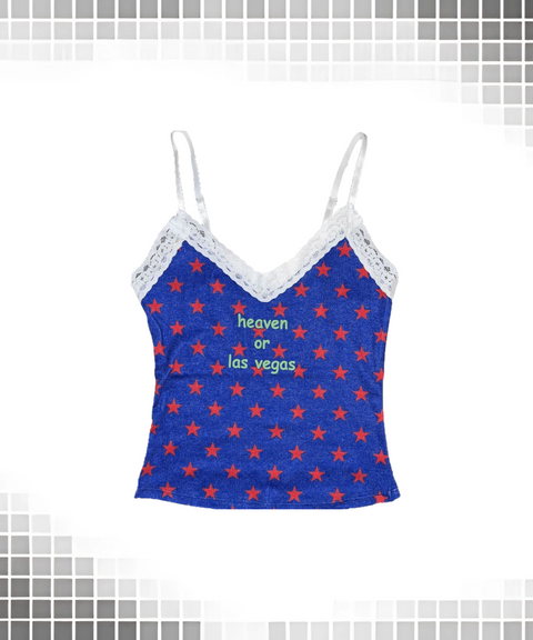 Star Print Tank Top