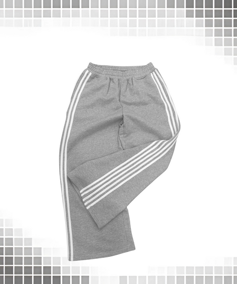Printed Hooded Sweatshirt and Trousers Set