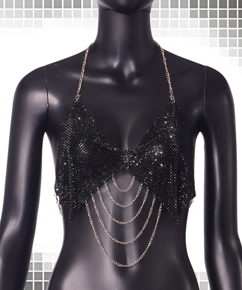 Sexy Fringe Rhinestone Camisole Top