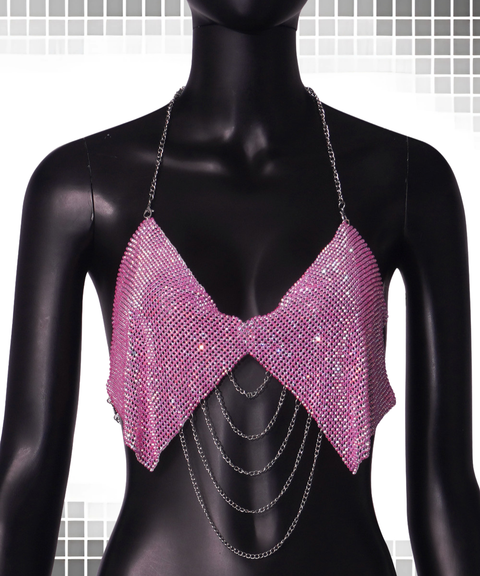 Sexy Fringe Rhinestone Camisole Top