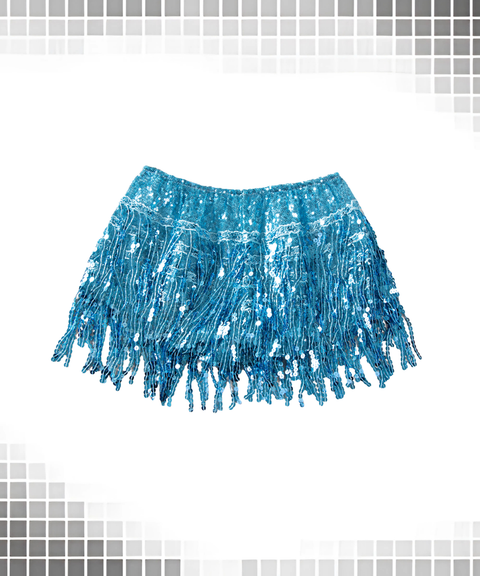 Sexy sequined tassel shorts