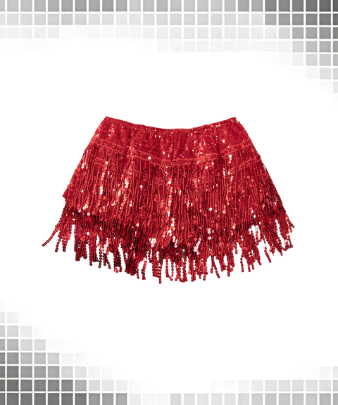 Sexy sequined tassel shorts
