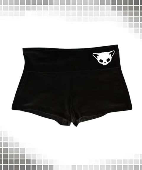 Sexy Printed Low-Waisted Casual Shorts