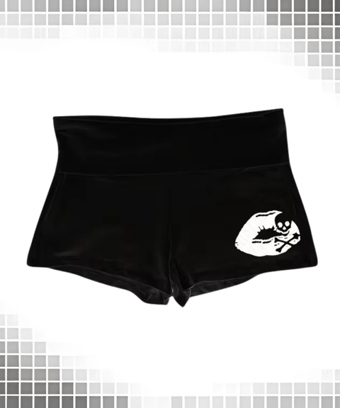 Sexy Printed Low-Waisted Casual Shorts