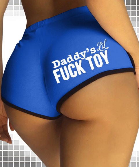 Women's Sexy Clothing, Letter print slim-fit athletic shorts, Nightout, OOTD