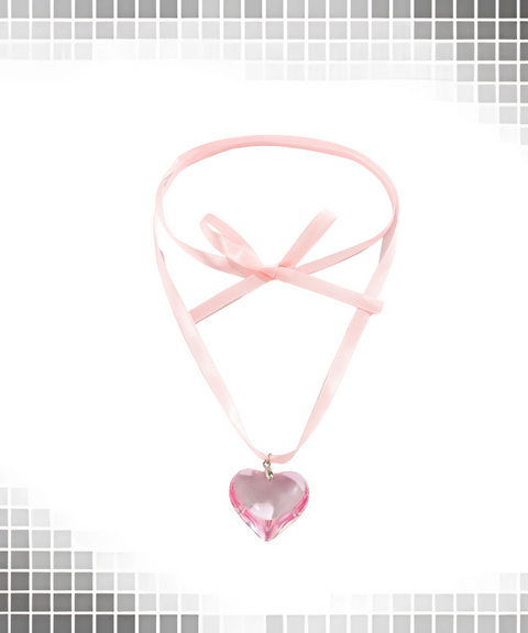 Adjustable Heart Pendant Necklace