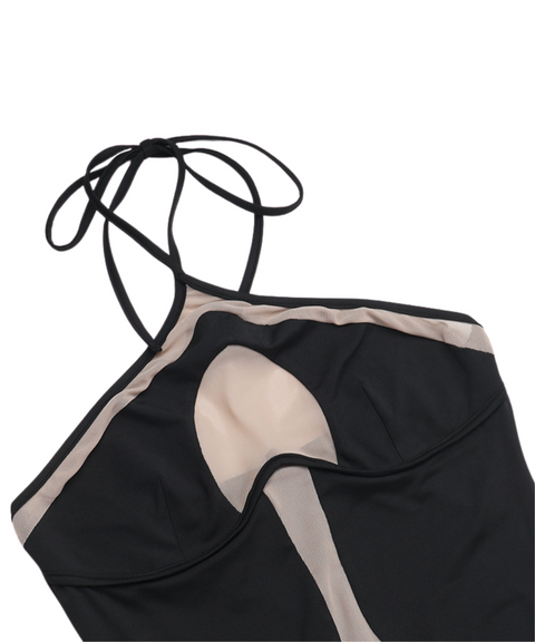 Halter Neck Strap Dress