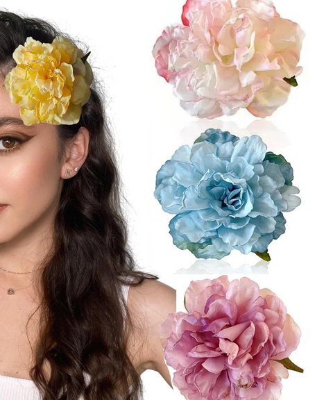 Flower Hairpin Headdress