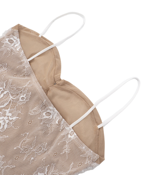 Lace Trim Sleeveless Camisole