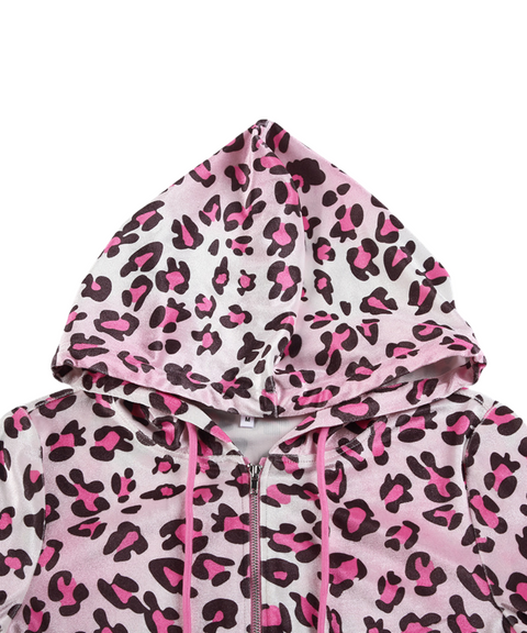 Velvet Long Sleeve Hoodie