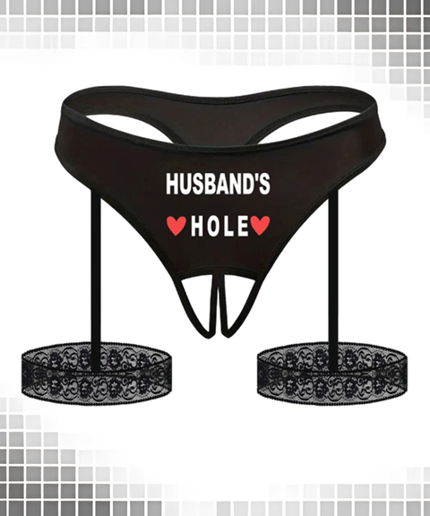 Women's Sexy Clothing, Sexy Strappy One-Piece Leg Harness Style Split Crotch Elastic Couples Thong, Nightout OOTD